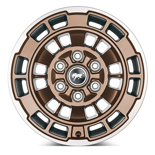 2021-2026 Ford Bronco OEM M-1007K-P1785BRN 17 x 8.5 Wheel Kit - Sinister Bronze