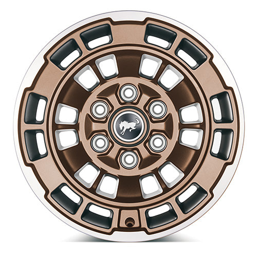 2021-2024 Bronco Ford Performance M-1007K-P1785BRN 17" x 8.5" Wheel Kit - Sinister Bronze