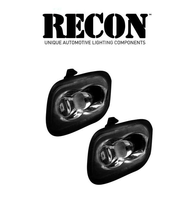 RECON 264243WH Side Mirror Puddle Lights w/ White LEDs