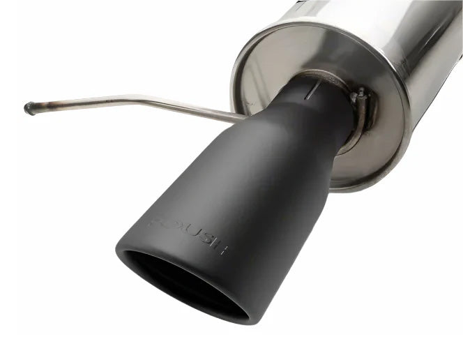 2011-2014 Ford Mustang V6 3.7 3.7L Roush Axle Back Muffler Exhaust Kit Black Tips 421145-BLK