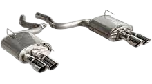 2015-2017 Ford Mustang 2.3 Ecoboost Roush 421922 Exhaust System 4" Quad Tips