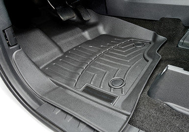 2015-2026 F150 Super Crew Roush 421975 Rubber 3pc Front & Rear Floor Mat Liners