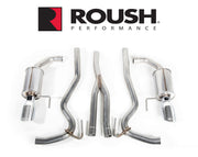 2015-2023 Mustang 2.3L Ecoboost Roush 422094 Cat-Back Exhaust System w/ Y Pipe