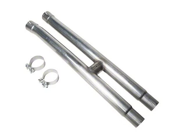 2015-2025 Ford Mustang 5.0 V8 Roush 422119 H-Pipe Stainless Steel Exhaust Resonator Delete
