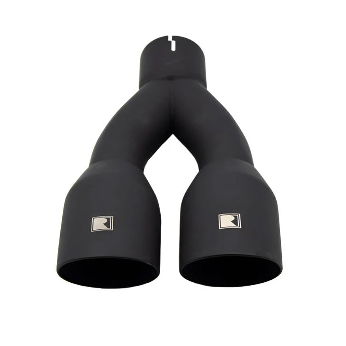 2019-2023 Ford Ranger 2.3L Roush 422179BLK Cat Back Side Exit Exhaust System Kit w/ Black Tips