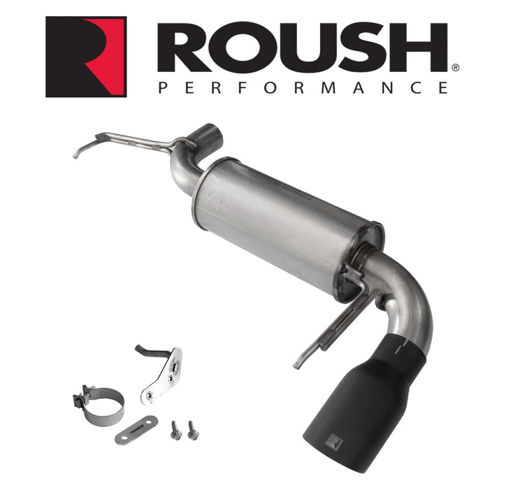 2021-2023 Ford Bronco Roush 422234 Axle Back Exhaust System w/ Black Tip