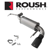 2021-2026 Ford Bronco Roush 422234 Axle Back Exhaust System w/ Black Tip