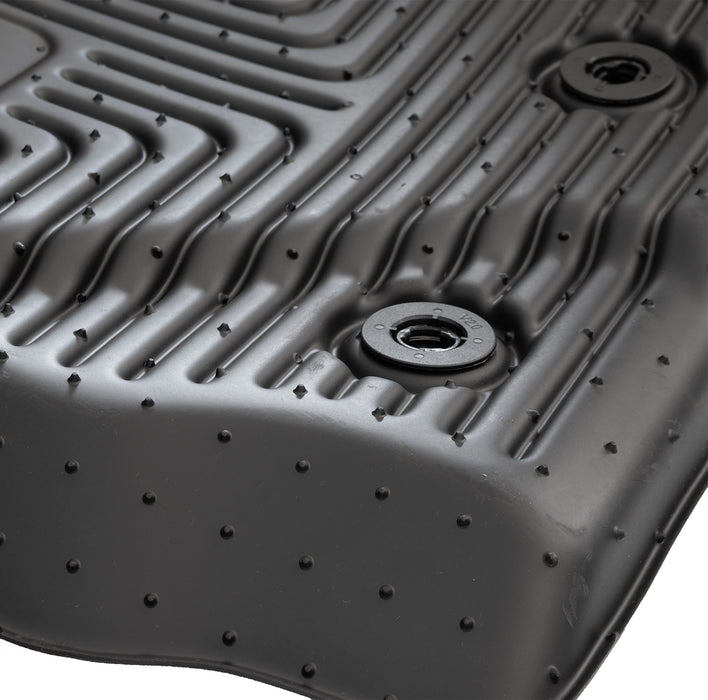 2021-2025 Bronco 4-Door Roush Front, Rear & Cargo 4pc Rubber Floor Mat Liners