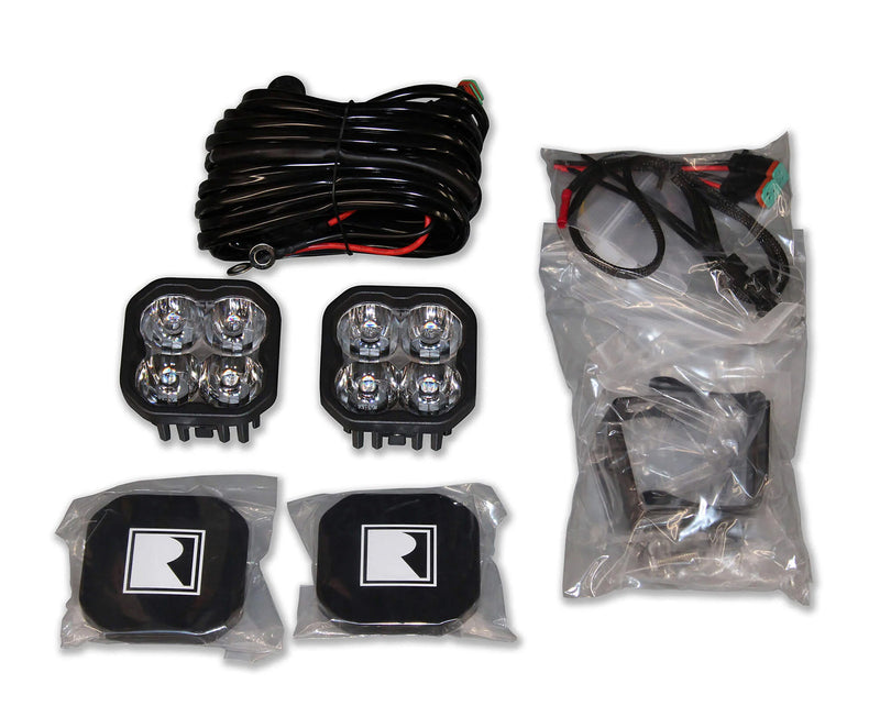 2021-2024 Bronco Roush 422301 Off Road LED Mirror Mounted Pod Ditch Light Kit