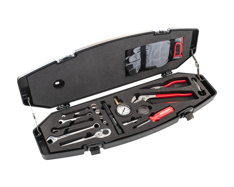 2005-2023 Ford Mustang Roush 422314 Trunk Mounted Tool Box Maintenance Kit
