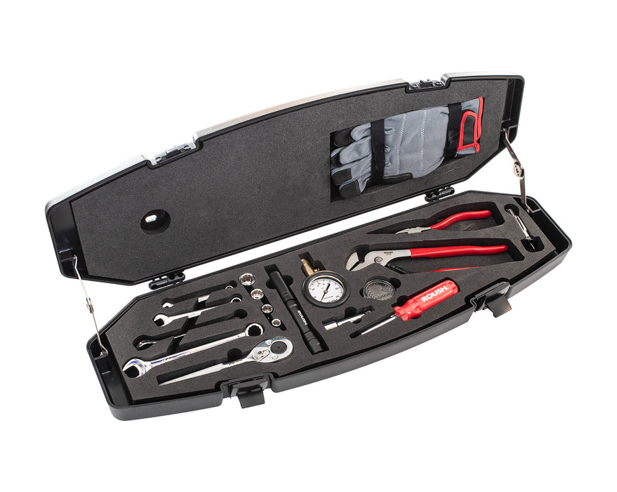2005-2023 Ford Mustang Roush 422314 Trunk Mounted Tool Box Maintenance Kit