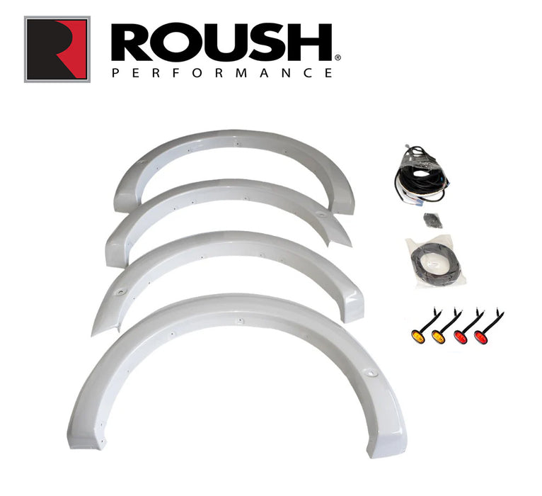 2021-2026 Ford F-150 Roush 422332 Fender Flares & Marker Lights Kit Primed
