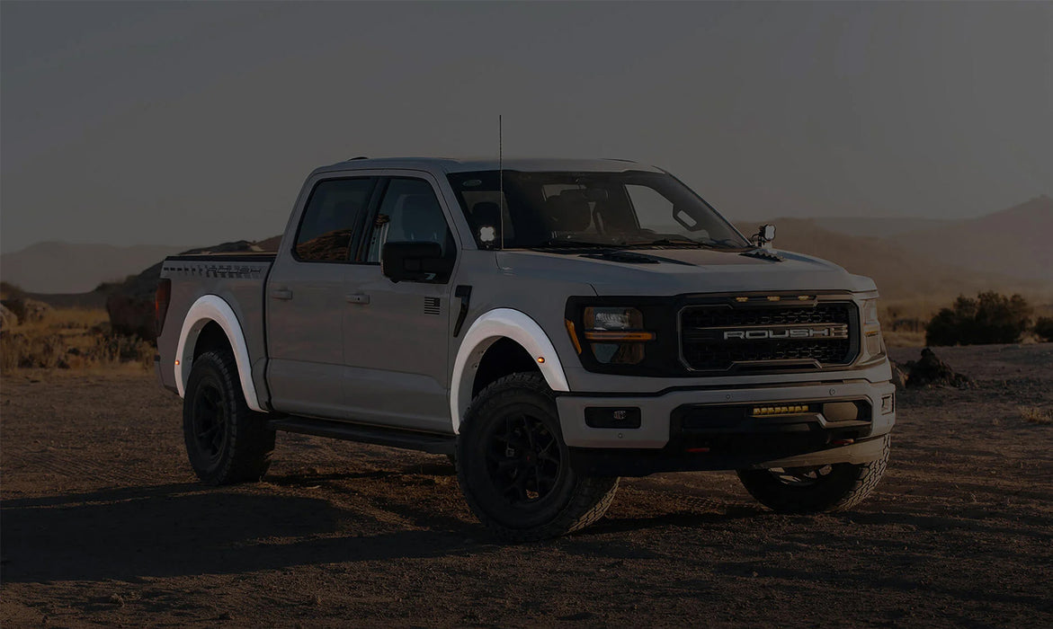 2021-2026 Ford F-150 Roush 422332 Fender Flares & Marker Lights Kit Primed