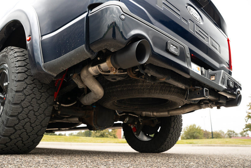 2021-2026 F-150 5.0 Roush 422345 Cat-Back Exhaust System w/ Black Tips
