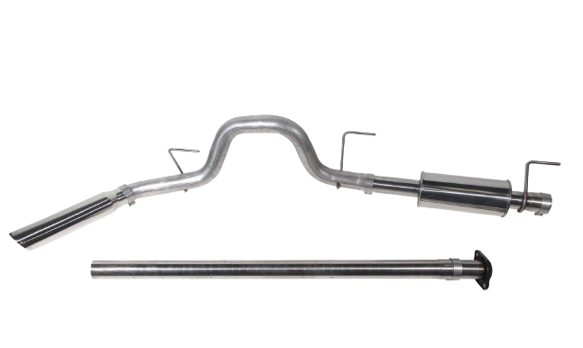 2011-2014 F150 SLP 620092 Loudmouth 3" Cat-Back Side Exit Exhaust System w/ Tip