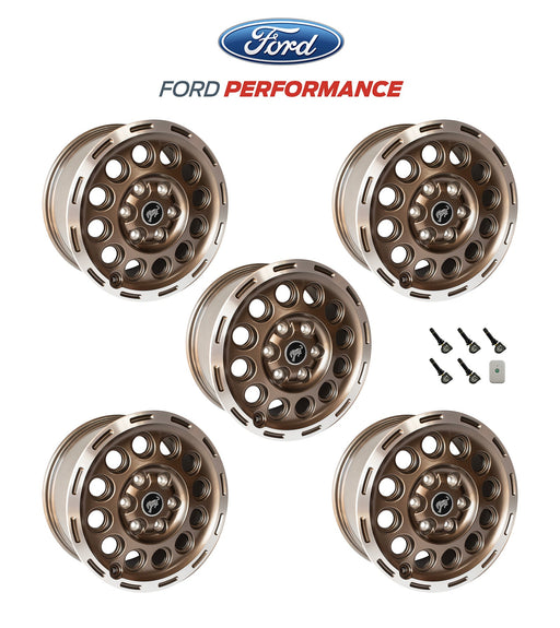 2021-2025 Bronco Ford Performance M-1007K-P1780BRN 17" x 8" Wheel Kit - Sinister Bronze