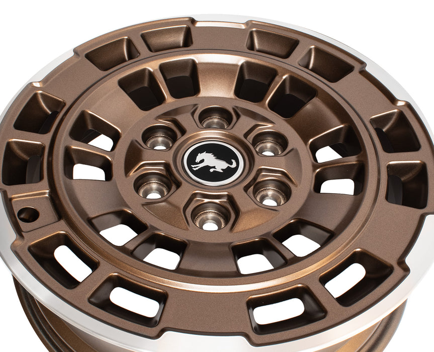2021-2024 Bronco Ford Performance M-1007K-P1785BRN 17" x 8.5" Wheel Kit - Sinister Bronze