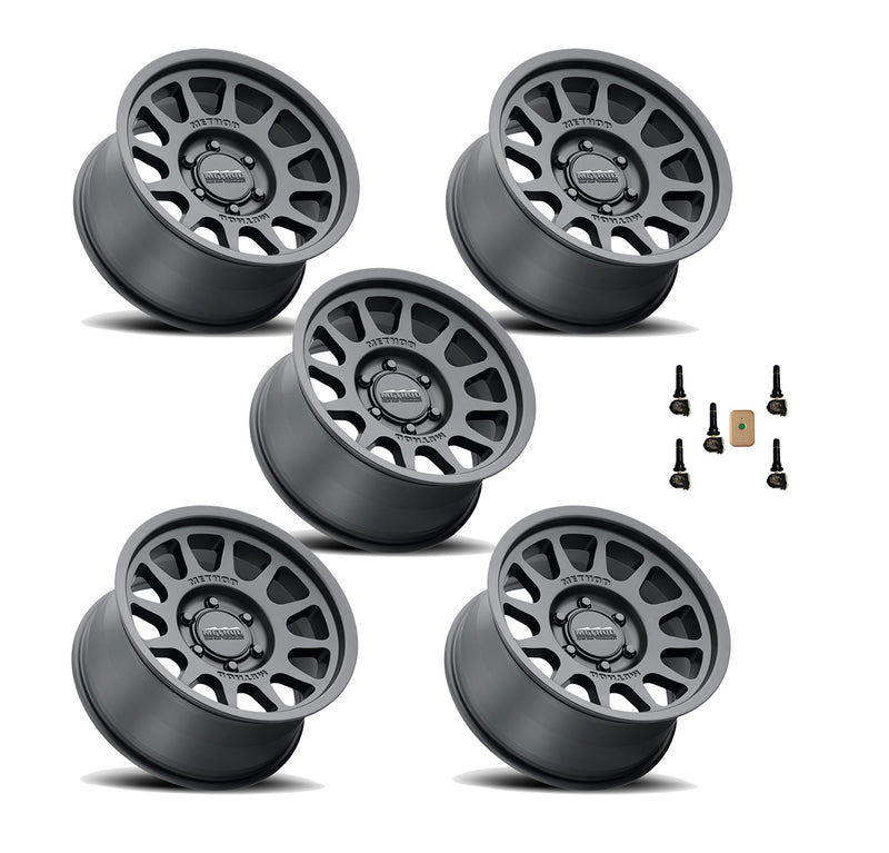 2021-2025 Ford Bronco OEM M-1007K-M1785MB 5pc Method Bead Grip Wheels & TPMS Kit