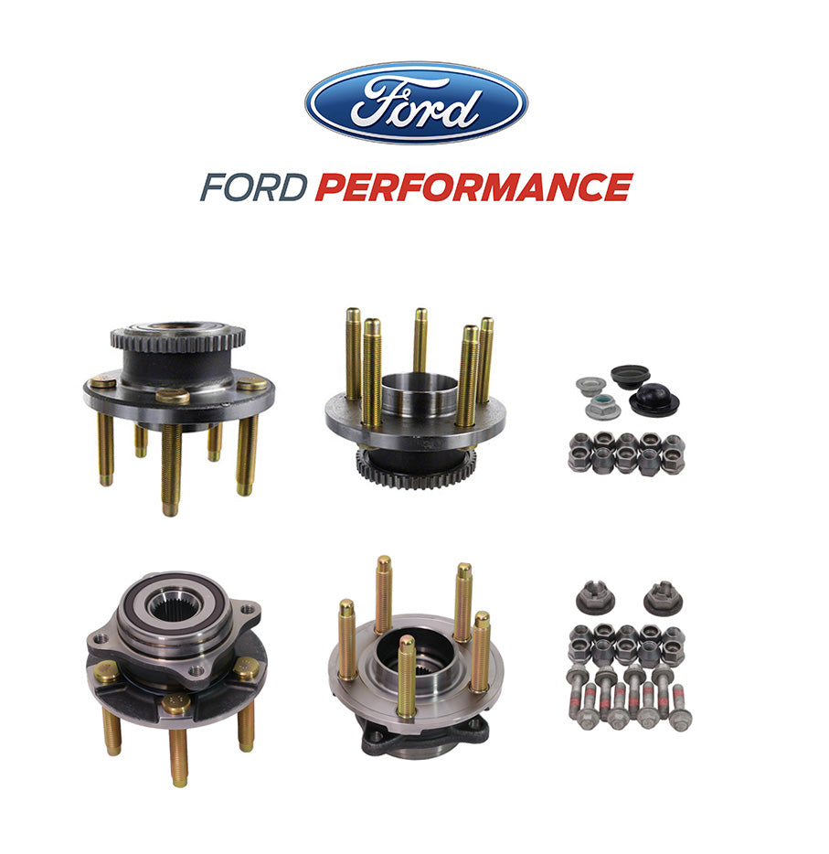 2015-2023 Mustang Ford Performance Front & Rear Wheel Hub Kit w/ ARP S ...