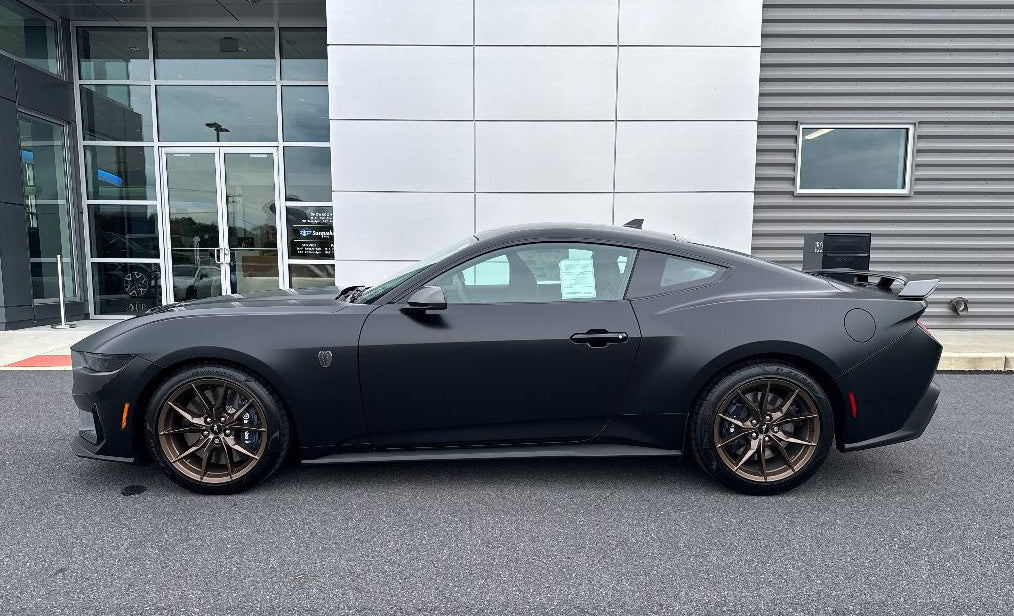 2015-2026 Ford Mustang GT Dark Horse OEM Staggered Sinister Bronze Wheels 19" x 9.5" & 10"