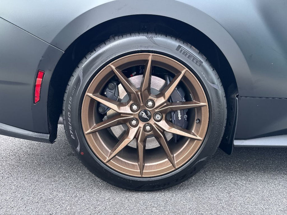 2015-2026 Ford Mustang GT Dark Horse OEM Staggered Sinister Bronze Wheels 19" x 9.5" & 10"
