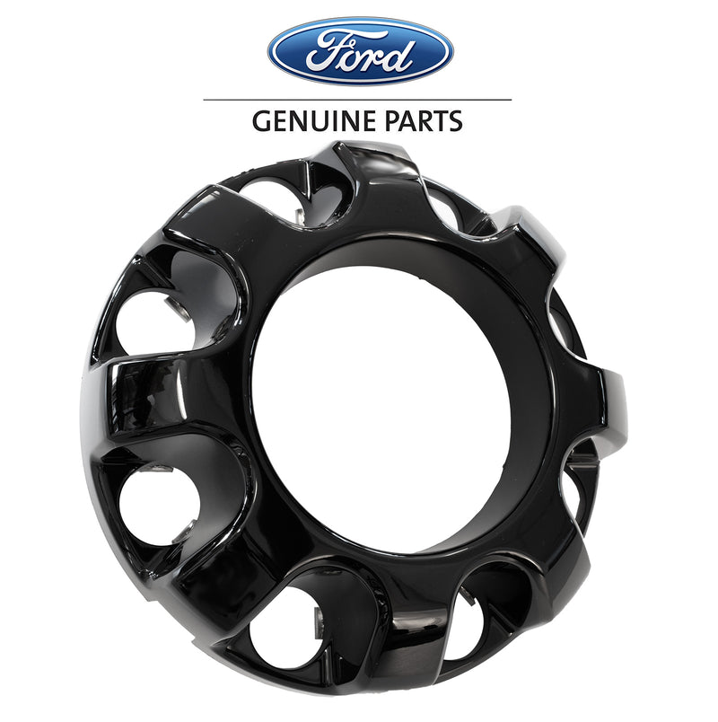 2019-2026 Ford Super Duty F250 F350 OEM KC3Z-1130-AA Black Front Open Center Cap