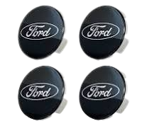 2015-2023 F-150 Truck Genuine Ford FL3Z-1130-L Black Wheel Center Caps Set of 4