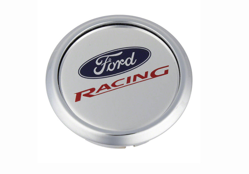 2005-2014 Mustang Ford Racing M-1096-FR1 Wheel Center Caps Chrome - Set of 4