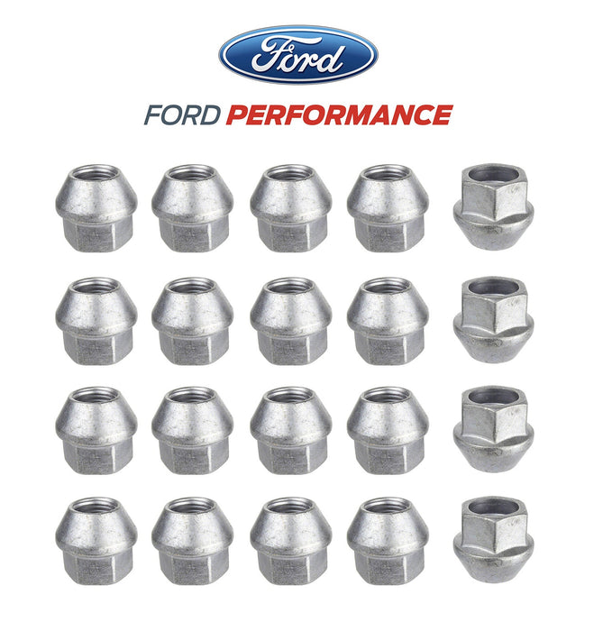 2015-2024 Ford Mustang OEM M-1012-N Open Back M14 x 1.5 Wheel Lug Nuts Set of 20