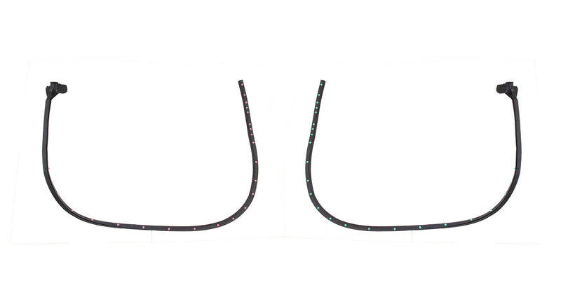 2005-2009 Ford Mustang Lower Door Rubber Weatherstrip Seals Pair LH RH