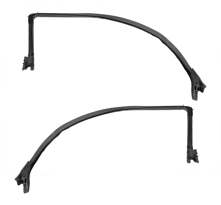 1994-2004 Mustang Coupe Roof Rail Rubber Weatherstrip Seals Pair Driver & Passenger LH RH