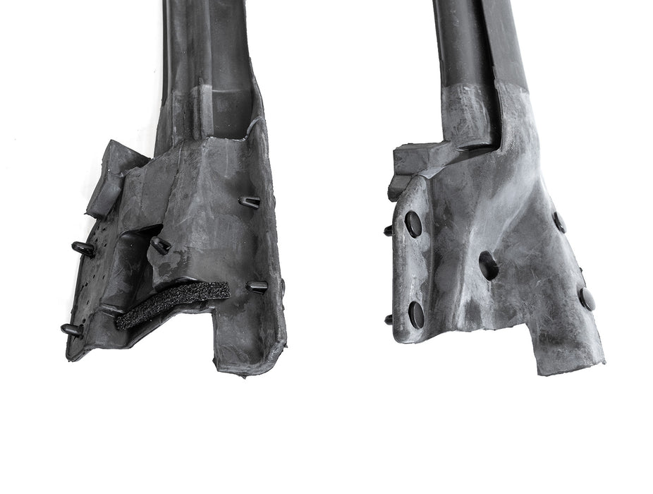 1994-2004 Mustang Coupe Roof Rail Rubber Weatherstrip Seals Pair Driver & Passenger LH RH