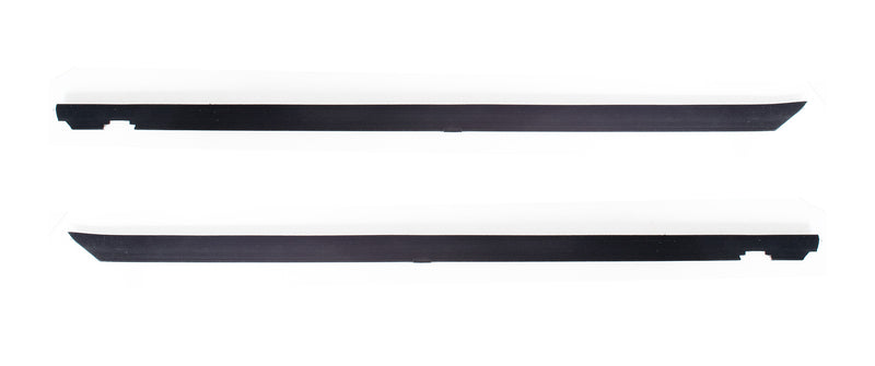 1981-1993 Mustang Inner Door Panel Weatherstrip Rubber Beltline w/ Chrome Bead