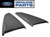 2015-2020 Mustang Genuine Ford Side Quarter Window Cover Scoops Magnetic Gray J7