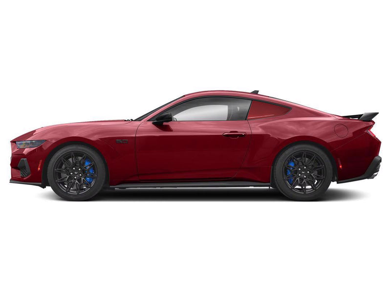 2024 Ford Mustang OEM Lucid Red D4 Quarter Window Side Scoop Louvers Pair