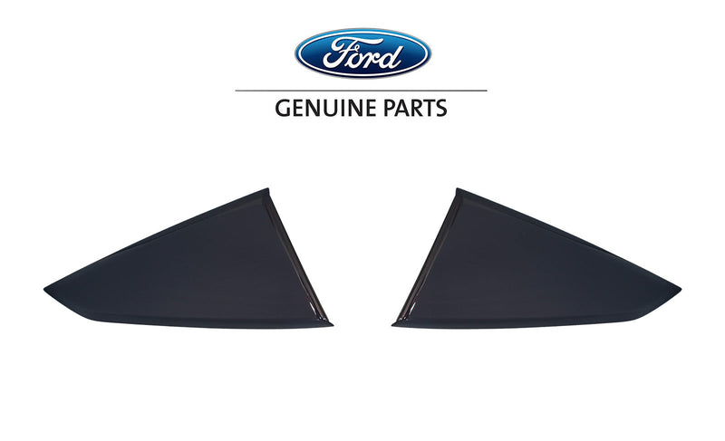 2024 Mustang Genuine Ford OEM VPR3Z-63280B10-AN Ember Blue Quarter Window Louvers Pair