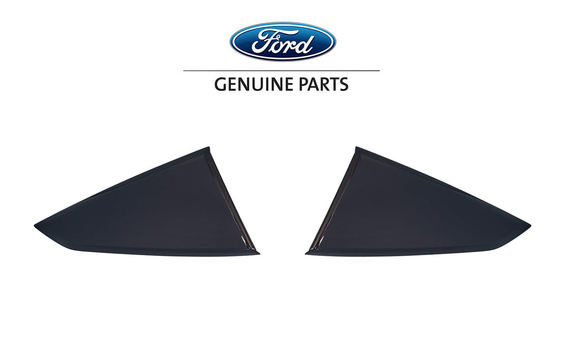 2024 Mustang Genuine Ford OEM VPR3Z-63280B10-AN Ember Blue Quarter Window Louvers Pair