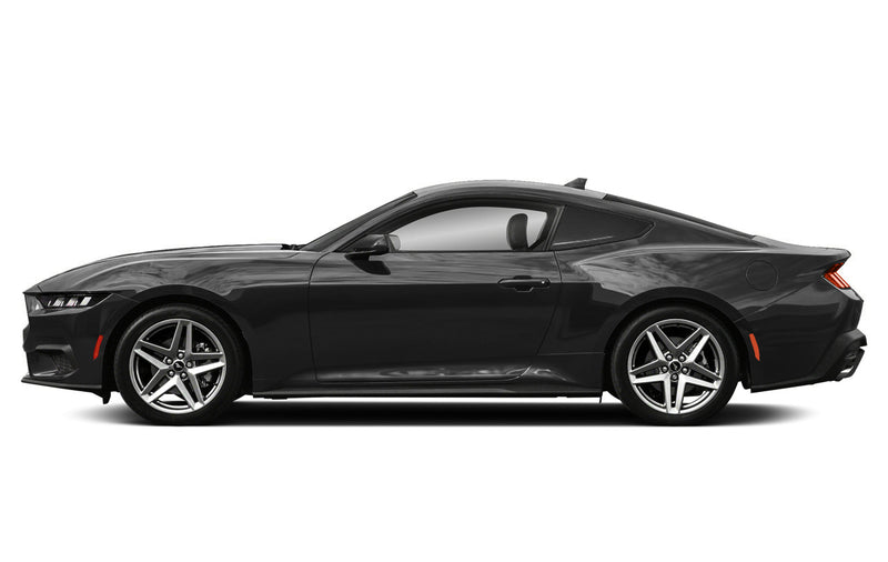 2024-2025 Mustang VPR3Z-63280B10-AC Shadow Black G1 Quarter Window Louvers Pair