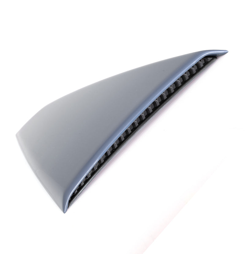 2024-2025 Ford Mustang OEM Vapor Blue K1 Quarter Window Side Scoop Louvers Pair