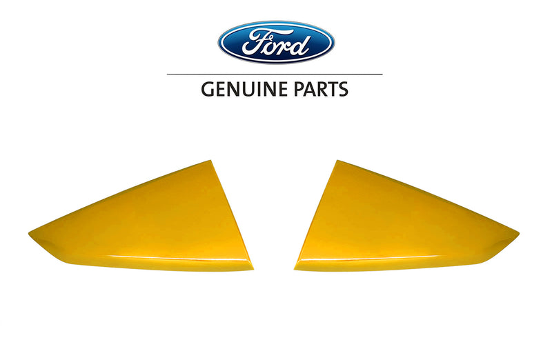 2024 Mustang Genuine Ford OEM VPR3Z-63280B10-AL Yellow Splash RH Quarter Window Louvers Pair