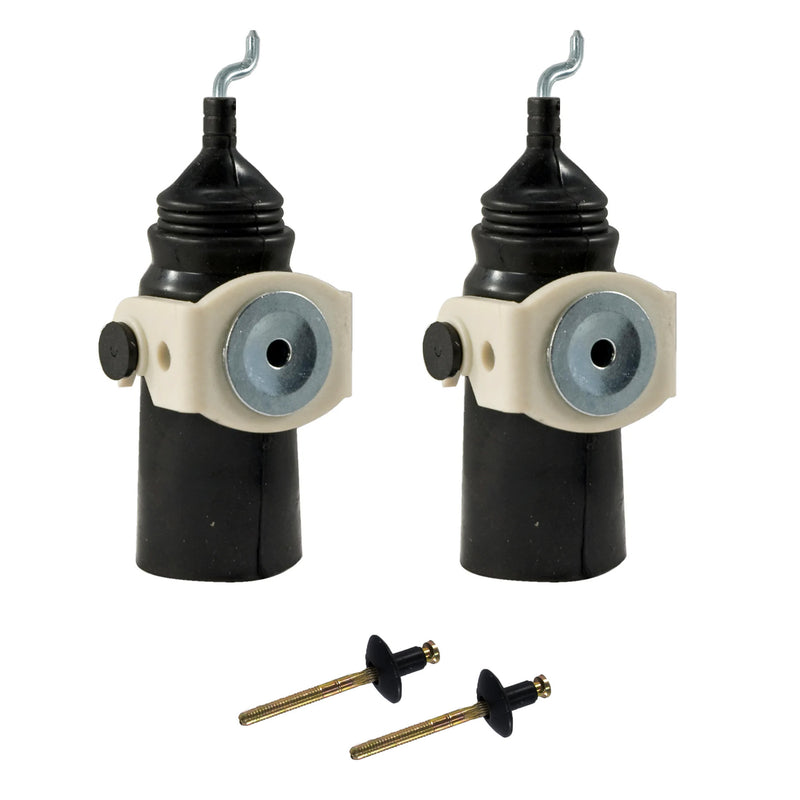 1979-1993 Ford Mustang Power Door Lock Opener Motor Actuators Pair w/ Rivets