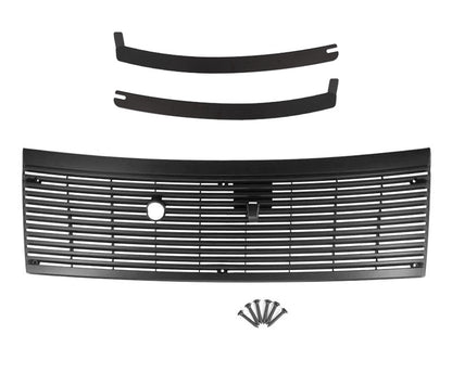 1983-1993 Ford Mustang Cowl Vent Grille w/ Lower Windshield Trim Moldings