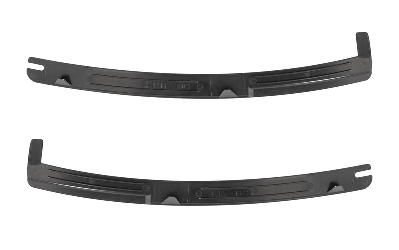 1983-1993 Ford Mustang Cowl Grille Lower Windshield Black Trim Moldings LH & RH