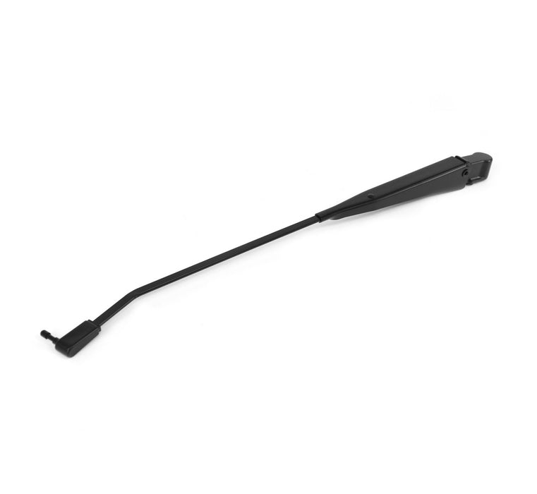 1987-1993 Ford Mustang Outside Wiper Arms Stainless Steel in Black Pair LH & RH