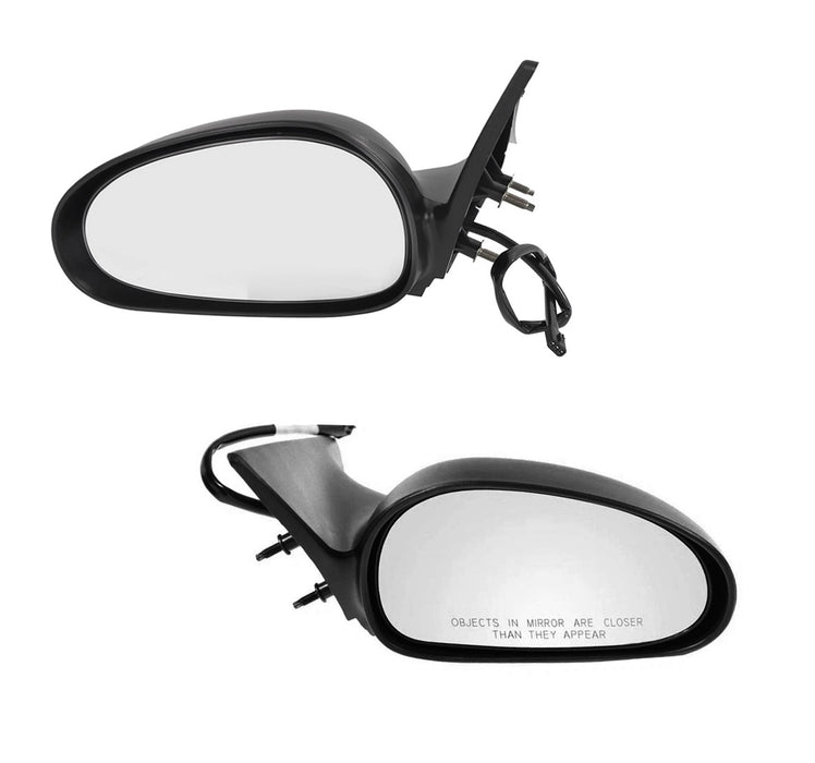 1996-1998 Ford Mustang Power Outside Mirrors Driver & Passenger Side Pair