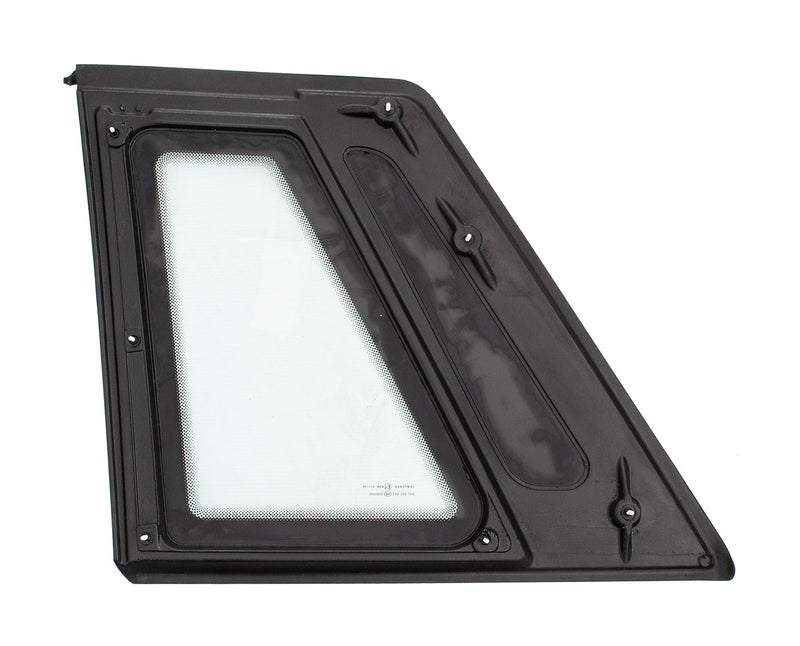 1987-1993 Ford Mustang Coupe Quarter Windows Glass & Moldings LH RH w/ Hardware