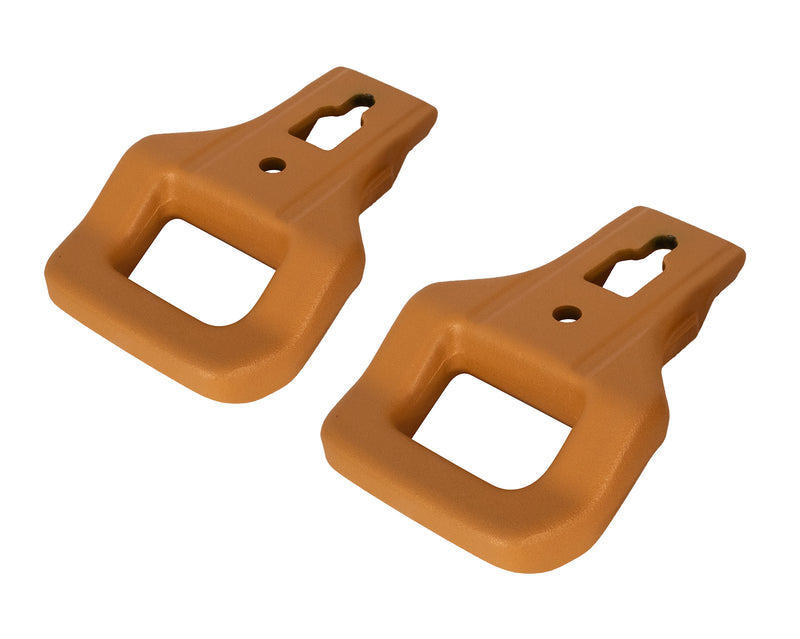 2024-2026 Ford F150 Tremor Orange OEM Front Tow Hooks Pair for Modular Bumper