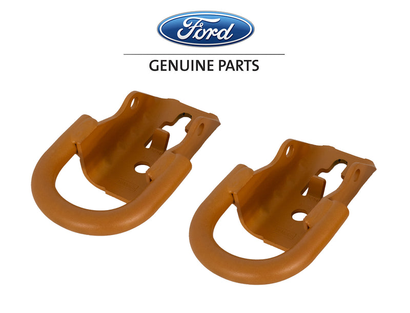 2015-2026 Ford F150 Tremor Orange OEM RL3Z-17N808-A Front Tow Hooks Pair