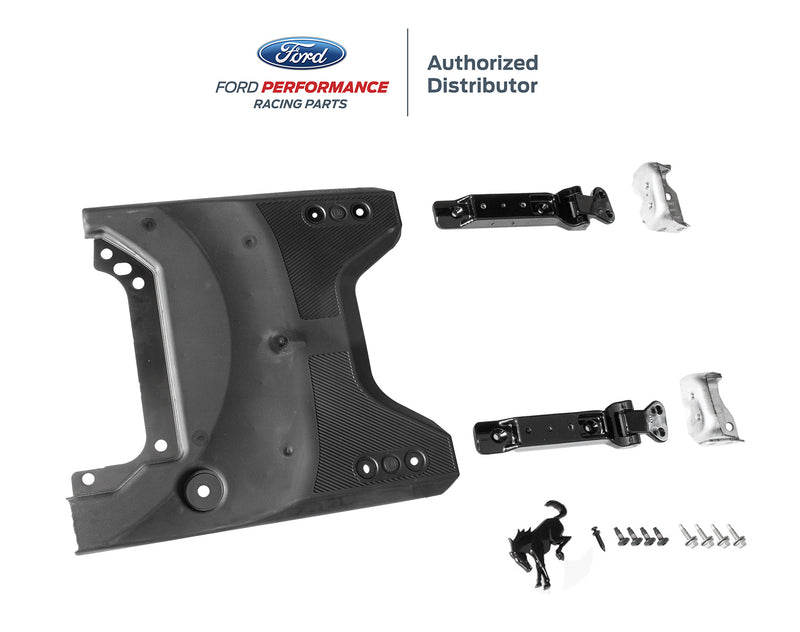 2021-2026 Bronco OEM M-19007-BRS Spare Tire Tailgate Mount Carrier Kit w/ Emblem