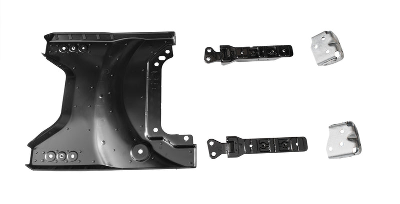 2021-2026 Bronco OEM M-19007-BRS Spare Tire Tailgate Mount Carrier Kit w/ Emblem